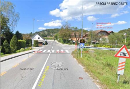 PRIKAZOVALNIK HITROSTI LOKACIJA